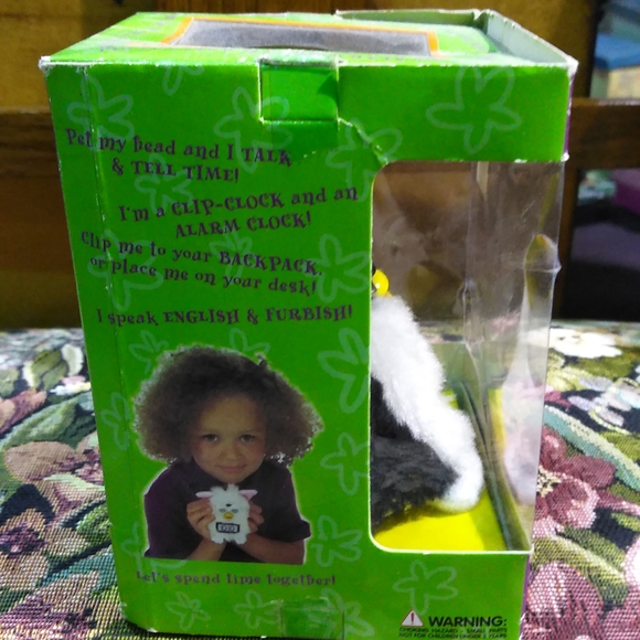 Rare Furby Time- Talking Clip Clock - Picture 3 of 9